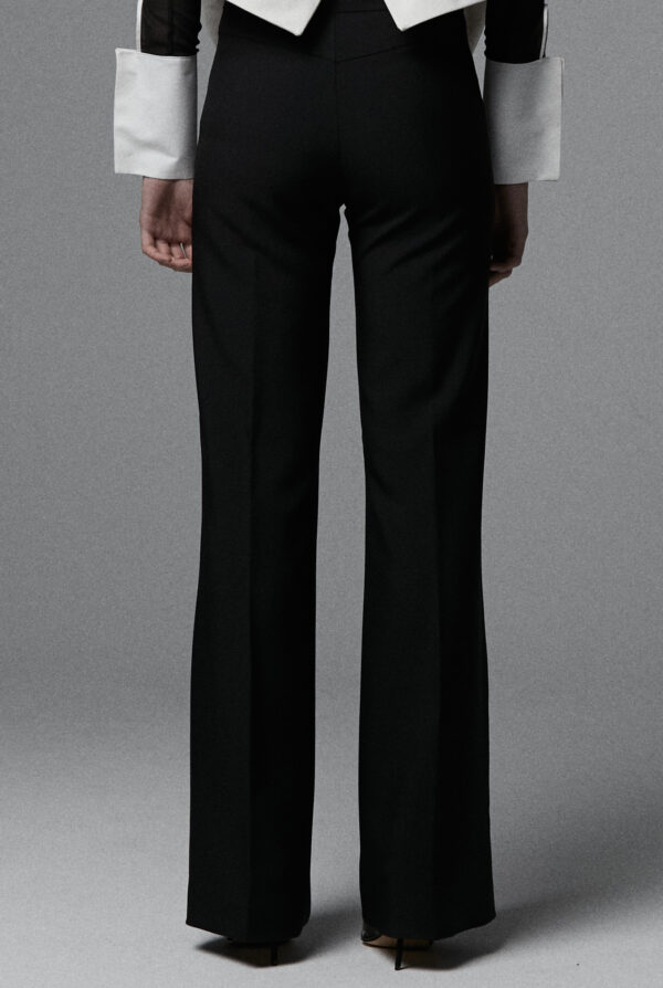 Black Straight Leg Pants - Image 3